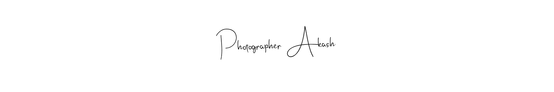 The best way (Andilay-7BmLP) to make a short signature is to pick only two or three words in your name. The name Photographer Akash include a total of six letters. For converting this name. Photographer Akash signature style 4 images and pictures png