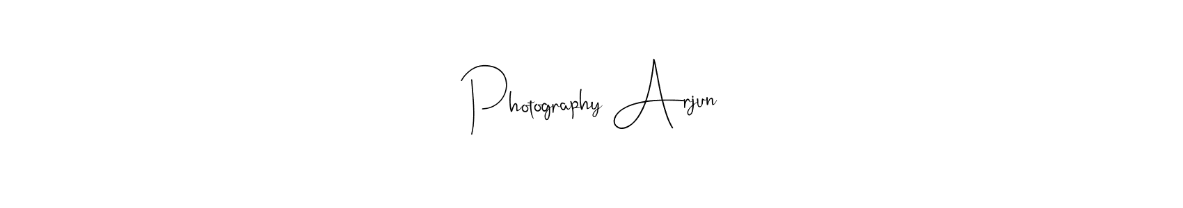 You should practise on your own different ways (Andilay-7BmLP) to write your name (Photography Arjun) in signature. don't let someone else do it for you. Photography Arjun signature style 4 images and pictures png