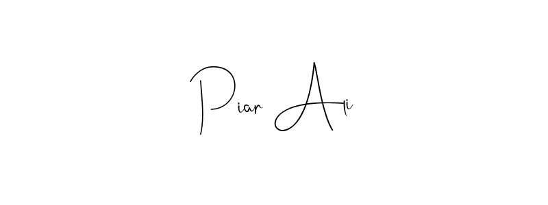 The best way (Andilay-7BmLP) to make a short signature is to pick only two or three words in your name. The name Piar Ali include a total of six letters. For converting this name. Piar Ali signature style 4 images and pictures png