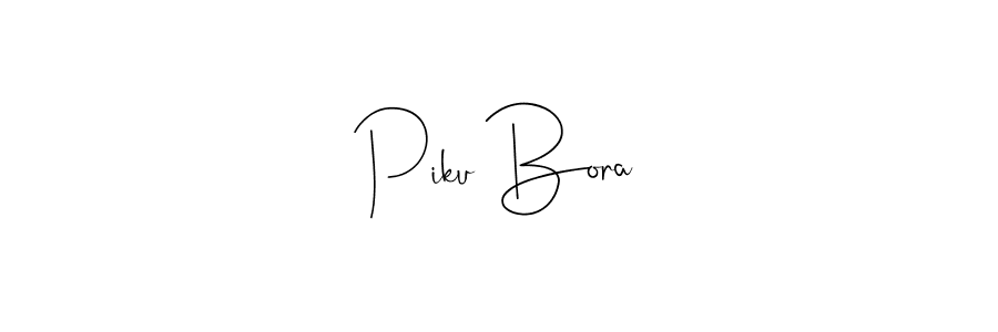 You can use this online signature creator to create a handwritten signature for the name Piku Bora. This is the best online autograph maker. Piku Bora signature style 4 images and pictures png