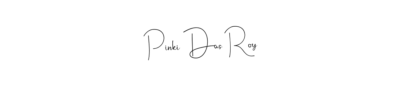 Also we have Pinki Das Roy name is the best signature style. Create professional handwritten signature collection using Andilay-7BmLP autograph style. Pinki Das Roy signature style 4 images and pictures png