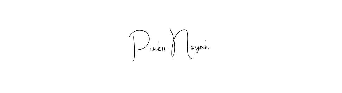 Pinku Nayak stylish signature style. Best Handwritten Sign (Andilay-7BmLP) for my name. Handwritten Signature Collection Ideas for my name Pinku Nayak. Pinku Nayak signature style 4 images and pictures png