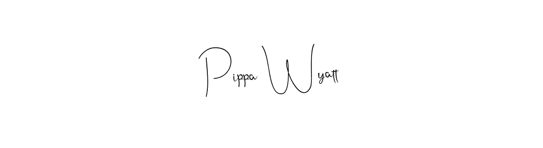 Similarly Andilay-7BmLP is the best handwritten signature design. Signature creator online .You can use it as an online autograph creator for name Pippa Wyatt. Pippa Wyatt signature style 4 images and pictures png