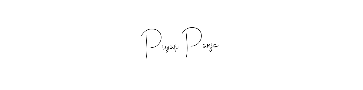 It looks lik you need a new signature style for name Piyali Panja. Design unique handwritten (Andilay-7BmLP) signature with our free signature maker in just a few clicks. Piyali Panja signature style 4 images and pictures png