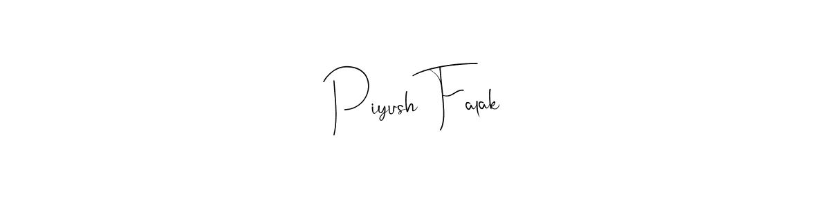 You should practise on your own different ways (Andilay-7BmLP) to write your name (Piyush Falak) in signature. don't let someone else do it for you. Piyush Falak signature style 4 images and pictures png