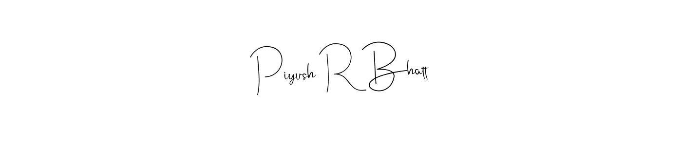 Similarly Andilay-7BmLP is the best handwritten signature design. Signature creator online .You can use it as an online autograph creator for name Piyush R Bhatt. Piyush R Bhatt signature style 4 images and pictures png