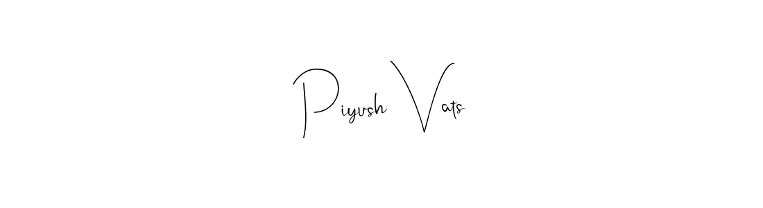How to Draw Piyush Vats signature style? Andilay-7BmLP is a latest design signature styles for name Piyush Vats. Piyush Vats signature style 4 images and pictures png