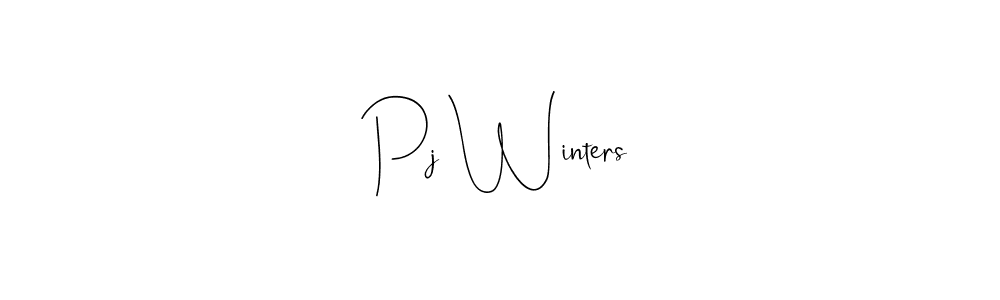 if you are searching for the best signature style for your name Pj Winters. so please give up your signature search. here we have designed multiple signature styles  using Andilay-7BmLP. Pj Winters signature style 4 images and pictures png