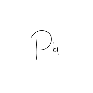 You should practise on your own different ways (Andilay-7BmLP) to write your name (Pkl) in signature. don't let someone else do it for you. Pkl signature style 4 images and pictures png
