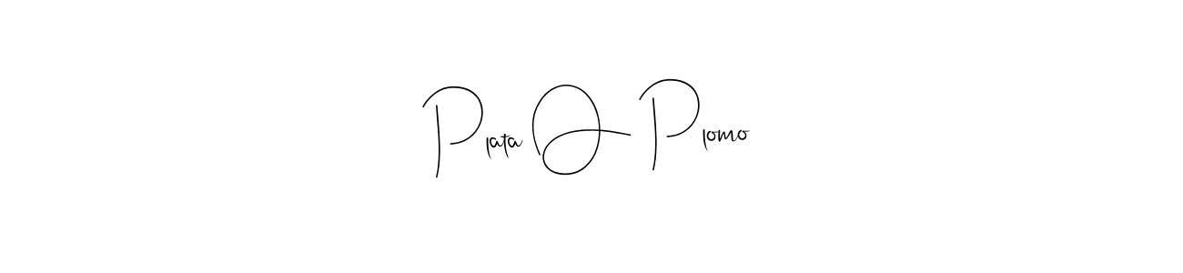 The best way (Andilay-7BmLP) to make a short signature is to pick only two or three words in your name. The name Plata O Plomo include a total of six letters. For converting this name. Plata O Plomo signature style 4 images and pictures png