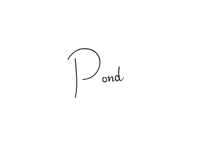Here are the top 10 professional signature styles for the name Pond. These are the best autograph styles you can use for your name. Pond signature style 4 images and pictures png