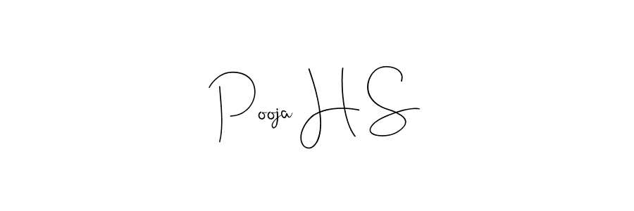 Make a short Pooja H S signature style. Manage your documents anywhere anytime using Andilay-7BmLP. Create and add eSignatures, submit forms, share and send files easily. Pooja H S signature style 4 images and pictures png