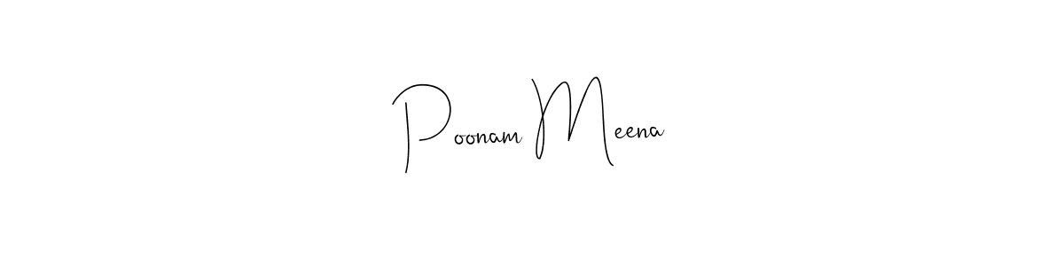 Also You can easily find your signature by using the search form. We will create Poonam Meena name handwritten signature images for you free of cost using Andilay-7BmLP sign style. Poonam Meena signature style 4 images and pictures png