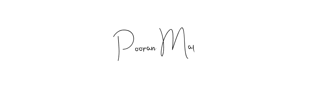 How to Draw Pooran Mal signature style? Andilay-7BmLP is a latest design signature styles for name Pooran Mal. Pooran Mal signature style 4 images and pictures png