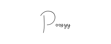 Turn your name Poozyy into a signature brand with Andilay-7BmLP styling. Download in standard PNG or transparent format anytime. Poozyy signature style 4 images and pictures png