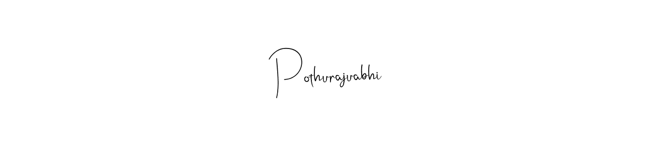 Make a short Pothurajuabhi signature style. Manage your documents anywhere anytime using Andilay-7BmLP. Create and add eSignatures, submit forms, share and send files easily. Pothurajuabhi signature style 4 images and pictures png