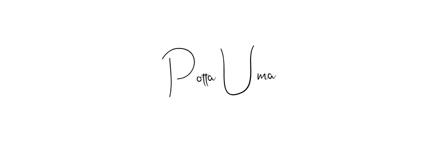 Check out images of Autograph of Potta Uma name. Actor Potta Uma Signature Style. Andilay-7BmLP is a professional sign style online. Potta Uma signature style 4 images and pictures png