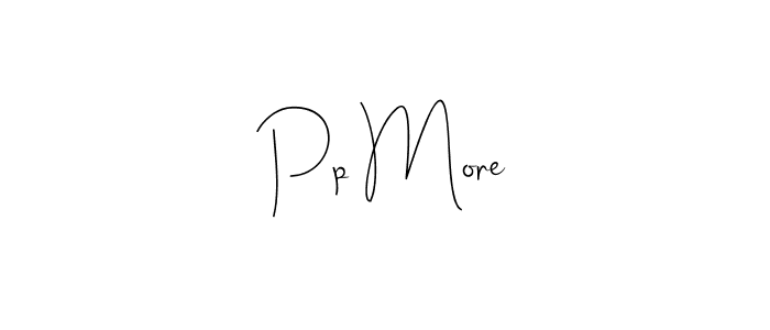 Best and Professional Signature Style for Pp More. Andilay-7BmLP Best Signature Style Collection. Pp More signature style 4 images and pictures png