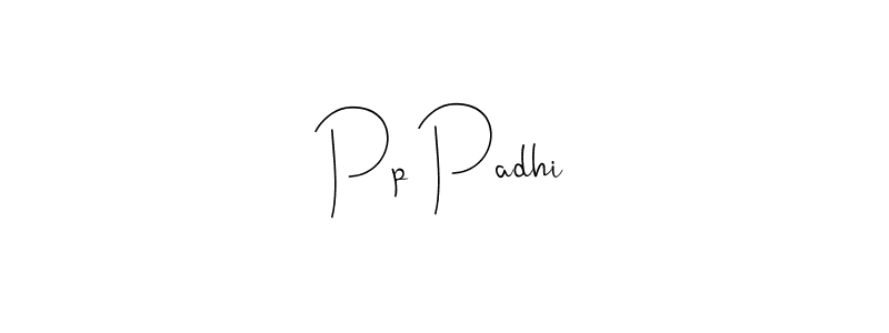 How to make Pp Padhi signature? Andilay-7BmLP is a professional autograph style. Create handwritten signature for Pp Padhi name. Pp Padhi signature style 4 images and pictures png