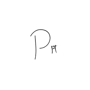 How to make Ppt signature? Andilay-7BmLP is a professional autograph style. Create handwritten signature for Ppt name. Ppt signature style 4 images and pictures png