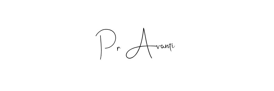 Make a beautiful signature design for name Pr Avanti. Use this online signature maker to create a handwritten signature for free. Pr Avanti signature style 4 images and pictures png