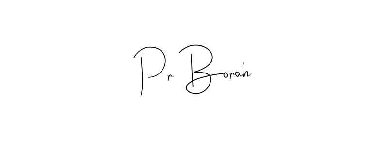 Design your own signature with our free online signature maker. With this signature software, you can create a handwritten (Andilay-7BmLP) signature for name Pr Borah. Pr Borah signature style 4 images and pictures png