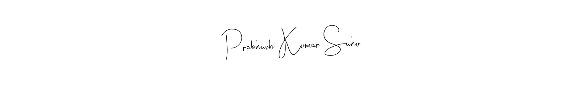 Make a beautiful signature design for name Prabhash Kumar Sahu. Use this online signature maker to create a handwritten signature for free. Prabhash Kumar Sahu signature style 4 images and pictures png