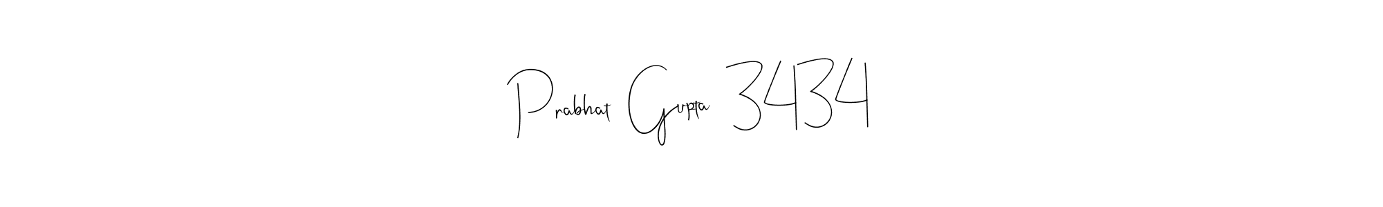 This is the best signature style for the Prabhat  Gupta  3434 name. Also you like these signature font (Andilay-7BmLP). Mix name signature. Prabhat  Gupta  3434 signature style 4 images and pictures png