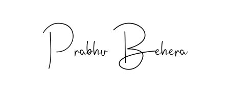 The Andilay-7BmLP handwriting style adds charm and authenticity to name Prabhu Behera. A wonderful choice for personal thank-you notes. Prabhu Behera signature style 4 images and pictures png