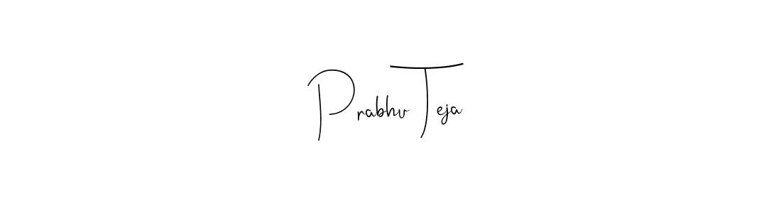 Prabhu Teja stylish signature style. Best Handwritten Sign (Andilay-7BmLP) for my name. Handwritten Signature Collection Ideas for my name Prabhu Teja. Prabhu Teja signature style 4 images and pictures png