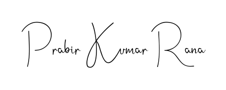 A dynamic signature style for Prabir Kumar Rana using Andilay-7BmLP script. Designed to look authentic, handwritten, and professional. Prabir Kumar Rana signature style 4 images and pictures png
