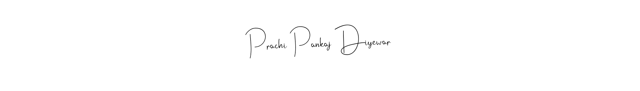 Also You can easily find your signature by using the search form. We will create Prachi Pankaj Diyewar name handwritten signature images for you free of cost using Andilay-7BmLP sign style. Prachi Pankaj Diyewar signature style 4 images and pictures png