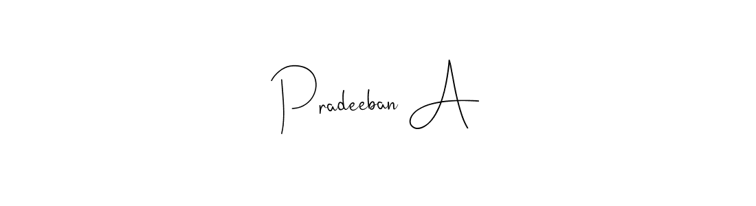 Similarly Andilay-7BmLP is the best handwritten signature design. Signature creator online .You can use it as an online autograph creator for name Pradeeban A. Pradeeban A signature style 4 images and pictures png