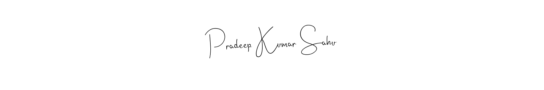Use a signature maker to create a handwritten signature online. With this signature software, you can design (Andilay-7BmLP) your own signature for name Pradeep Kumar Sahu. Pradeep Kumar Sahu signature style 4 images and pictures png