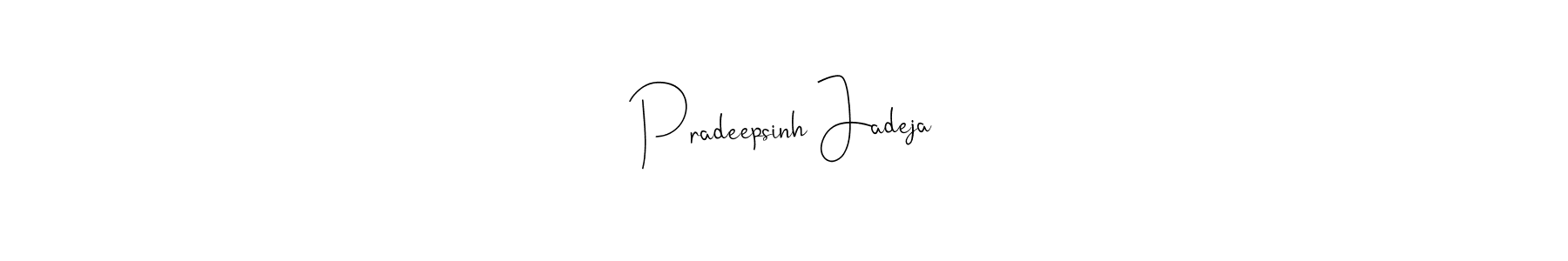Also You can easily find your signature by using the search form. We will create Pradeepsinh Jadeja name handwritten signature images for you free of cost using Andilay-7BmLP sign style. Pradeepsinh Jadeja signature style 4 images and pictures png