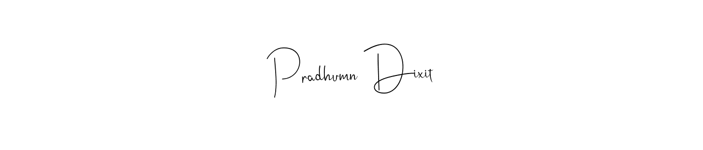 Also You can easily find your signature by using the search form. We will create Pradhumn Dixit name handwritten signature images for you free of cost using Andilay-7BmLP sign style. Pradhumn Dixit signature style 4 images and pictures png