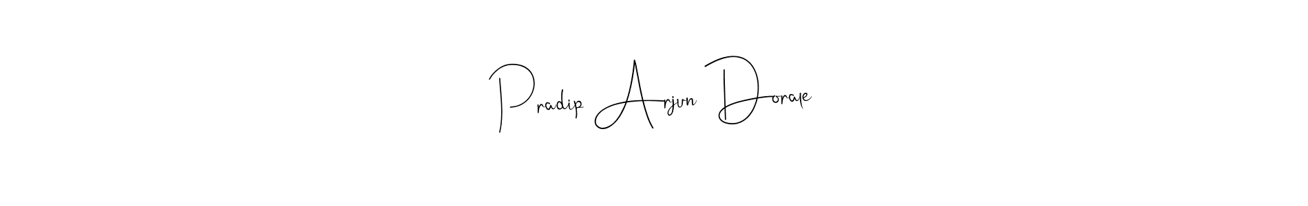 How to Draw Pradip Arjun Dorale signature style? Andilay-7BmLP is a latest design signature styles for name Pradip Arjun Dorale. Pradip Arjun Dorale signature style 4 images and pictures png