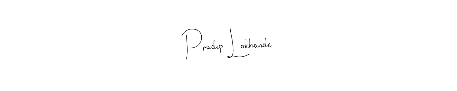 This is the best signature style for the Pradip Lokhande name. Also you like these signature font (Andilay-7BmLP). Mix name signature. Pradip Lokhande signature style 4 images and pictures png