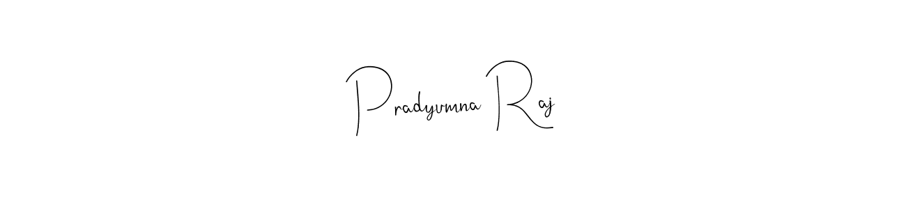 Also You can easily find your signature by using the search form. We will create Pradyumna Raj name handwritten signature images for you free of cost using Andilay-7BmLP sign style. Pradyumna Raj signature style 4 images and pictures png