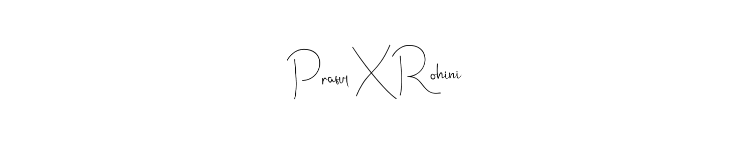 See photos of Praful X Rohini official signature by Spectra . Check more albums & portfolios. Read reviews & check more about Andilay-7BmLP font. Praful X Rohini signature style 4 images and pictures png