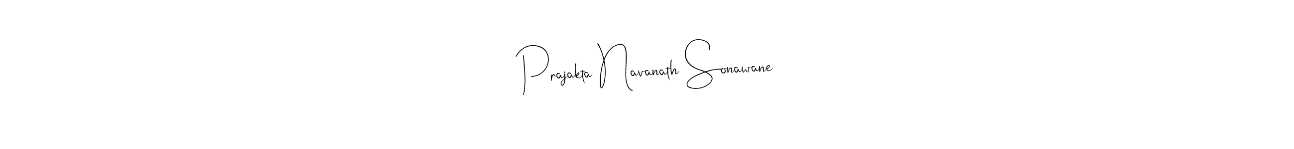 Create a beautiful signature design for name Prajakta Navanath Sonawane. With this signature (Andilay-7BmLP) fonts, you can make a handwritten signature for free. Prajakta Navanath Sonawane signature style 4 images and pictures png