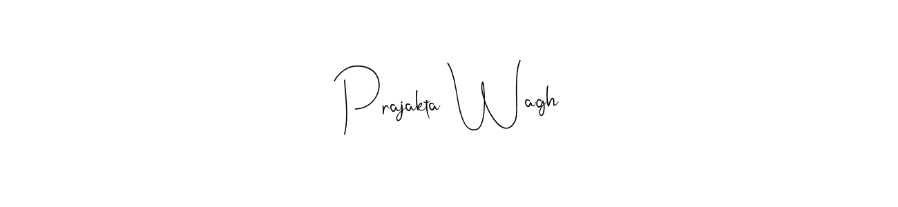You should practise on your own different ways (Andilay-7BmLP) to write your name (Prajakta Wagh) in signature. don't let someone else do it for you. Prajakta Wagh signature style 4 images and pictures png