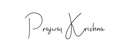 Download transparent PNG signature for name Prajwal Krishna styled with Andilay-7BmLP font. Ready to paste directly into PDF and Word agreements. Prajwal Krishna signature style 4 images and pictures png