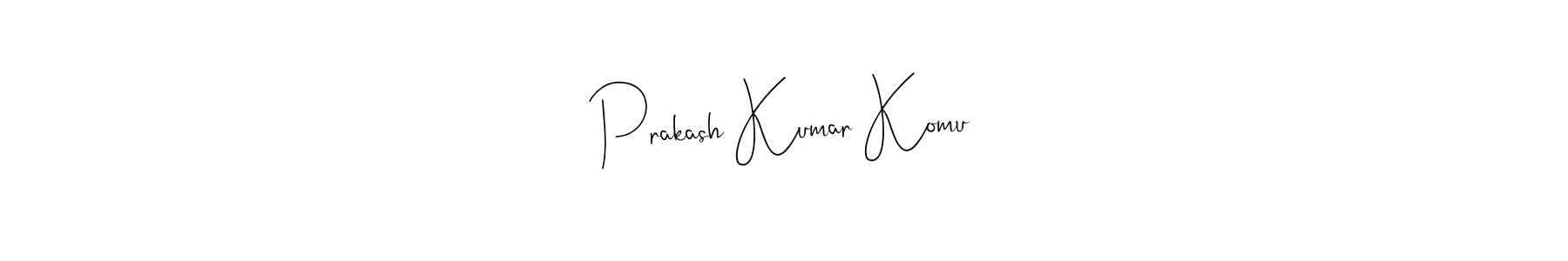 How to Draw Prakash Kumar Komu signature style? Andilay-7BmLP is a latest design signature styles for name Prakash Kumar Komu. Prakash Kumar Komu signature style 4 images and pictures png