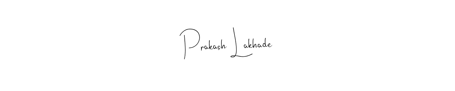 Also You can easily find your signature by using the search form. We will create Prakash Lakhade name handwritten signature images for you free of cost using Andilay-7BmLP sign style. Prakash Lakhade signature style 4 images and pictures png