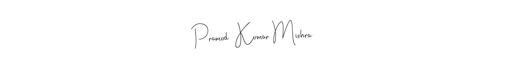 Similarly Andilay-7BmLP is the best handwritten signature design. Signature creator online .You can use it as an online autograph creator for name Pramod  Kumar Mishra. Pramod  Kumar Mishra signature style 4 images and pictures png