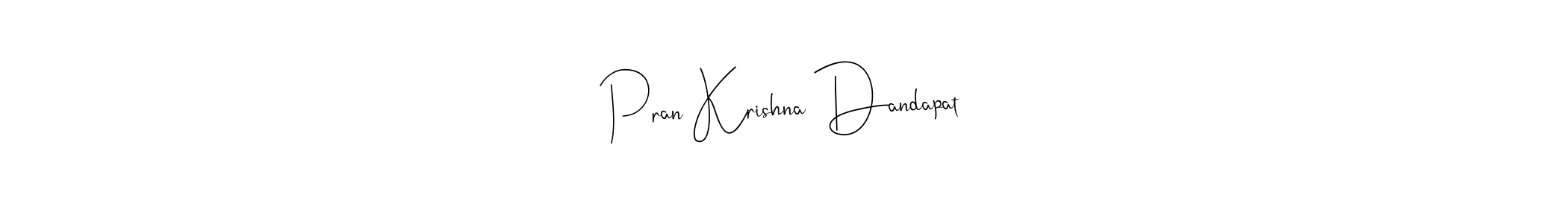 You can use this online signature creator to create a handwritten signature for the name Pran Krishna Dandapat. This is the best online autograph maker. Pran Krishna Dandapat signature style 4 images and pictures png