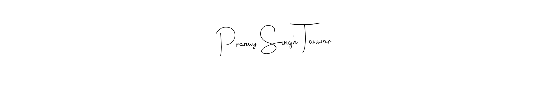 Similarly Andilay-7BmLP is the best handwritten signature design. Signature creator online .You can use it as an online autograph creator for name Pranay Singh Tanwar. Pranay Singh Tanwar signature style 4 images and pictures png