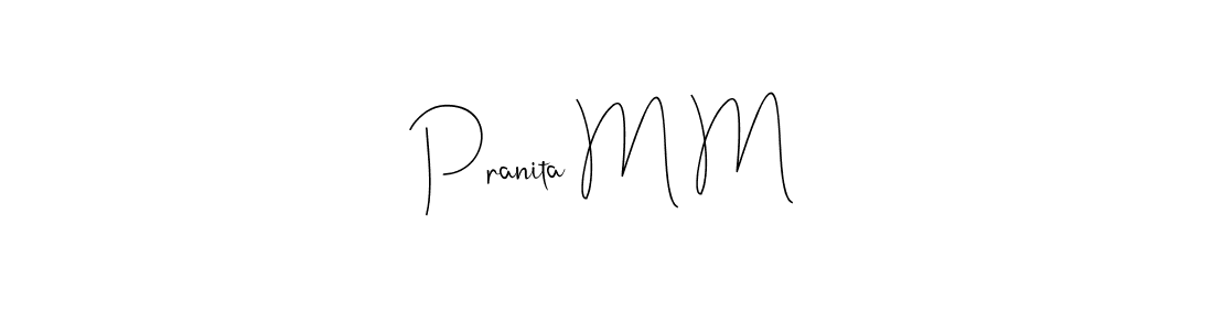 You can use this online signature creator to create a handwritten signature for the name Pranita M M. This is the best online autograph maker. Pranita M M signature style 4 images and pictures png