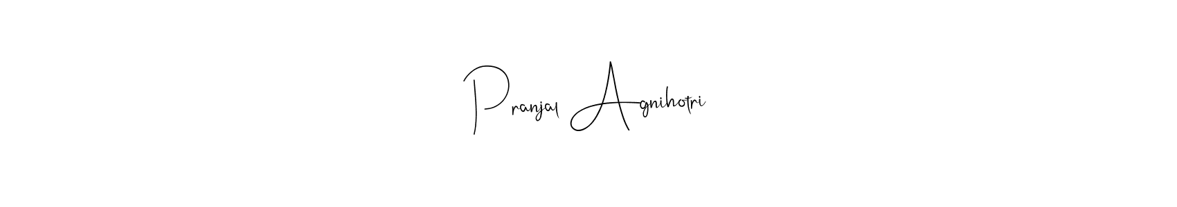 Similarly Andilay-7BmLP is the best handwritten signature design. Signature creator online .You can use it as an online autograph creator for name Pranjal Agnihotri. Pranjal Agnihotri signature style 4 images and pictures png